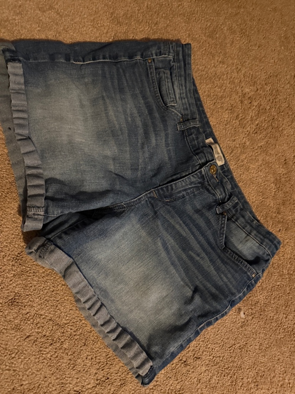 Women’s Blue Denim Jean Shorts